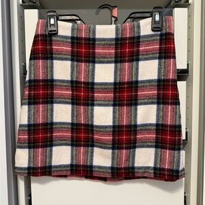 Abercrombie and Fitch Plaid Skirt Size S